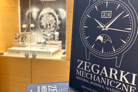 Klub, a książka „Zegarki mechaniczne; Historia, budowa, ważne marki” w sklepach z zegarkami - zdjecie nr 2