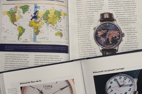 Klub, a książka „Zegarki mechaniczne; Historia, budowa, ważne marki” w sklepach z zegarkami - zdjecie nr 5